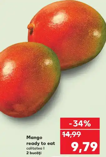 Kaufland Mango ready to eat Ofertă