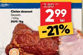 PROFI Ciolan dezosat Gepeto Ofertă