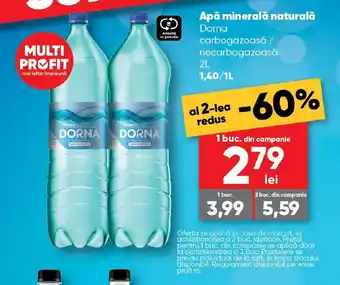 PROFI Apă minerală naturală Dorna Ofertă