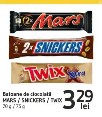 Supeco Batoane de ciocolată MARS / SNICKERS / TWIX Ofertă