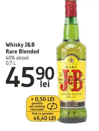 Supeco Whisky J&B Rare Blended Ofertă