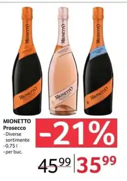 Selgros MIONETTO Prosecco Ofertă