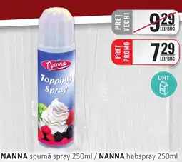 CBA NANNA spumă spray Ofertă