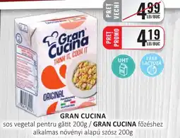 CBA GRAN CUCINA sos vegetal pentru gătit Ofertă