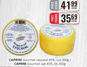 CBA CAPRINI Gourmet caşcaval 45% Ofertă