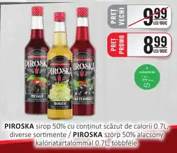 CBA PIROSKA sirop 50% cu conținut scăzut de calorii Ofertă