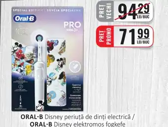 CBA ORAL-B Disney periuţă de dinți electrică Ofertă