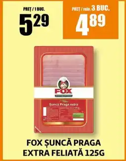 Auchan Fox şuncă praga extra feliată Ofertă