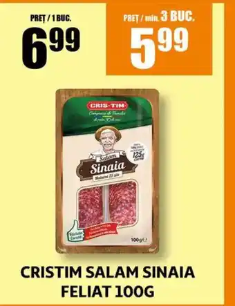 Auchan CRISTIM Salam sinaia feliat Ofertă