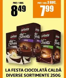 Auchan LA FESTA Ciocolată caldă Ofertă