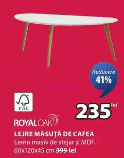 JYSK Lejre măsuţă de cafea Ofertă