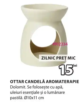 JYSK Ottar candelă aromaterapie Ofertă