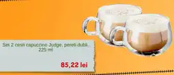 Vivre Set 2 cesti capuccino Judge, pereti dubli Ofertă