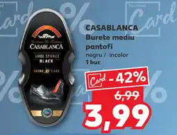 Kaufland CASABLANCA Burete mediu pantofi negru/incolor Ofertă