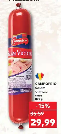 Kaufland CAMPOFRIO Salam Victoria extra Ofertă