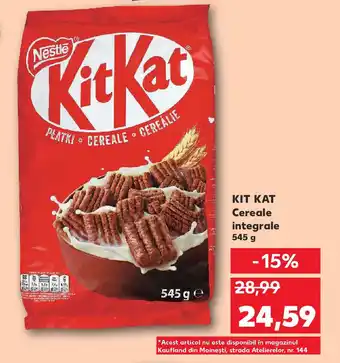 Kaufland KIT KAT Cereale integrale Ofertă