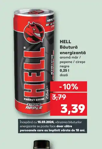 Kaufland HELL Băutură energizantă Ofertă