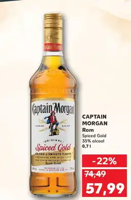 Kaufland CAPTAIN MORGAN Rom Ofertă