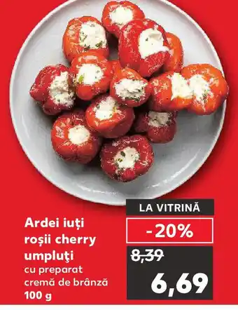 Kaufland Ardei iuți roşii cherry umpluţi Ofertă