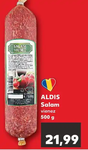 Kaufland ALDIS Salam vienez Ofertă