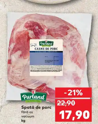 Kaufland Spată de porc Ofertă