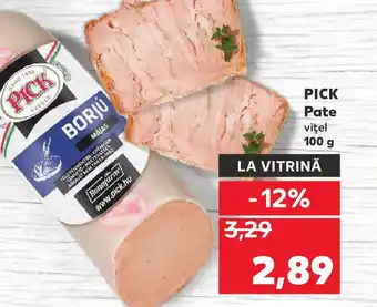 Kaufland PICK Pate viţel Ofertă