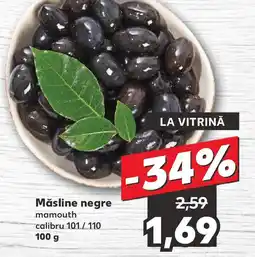 Kaufland Măsline negre Ofertă