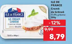 Kaufland ILE DE FRANCE Cremă de brânză Ofertă