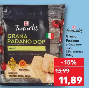 Kaufland Grana Padano brânză tare, rasă Ofertă