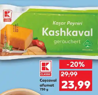 Kaufland Cascaval afumat Ofertă