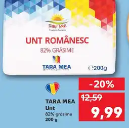 Kaufland TARA MEA Unt Ofertă