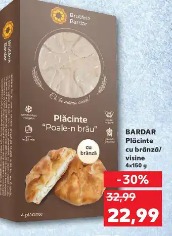 Kaufland BARDAR Plăcinte cu brânză/ visine Ofertă