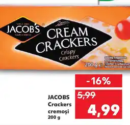 Kaufland JACOBS Crackers cremoşi Ofertă