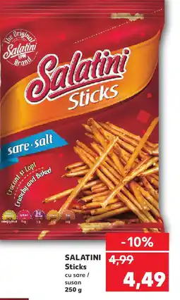 Kaufland SALATINI Sticks cu sare / susan Ofertă