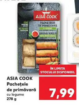 Kaufland ASIA COOK Pachețele de primăvară Ofertă