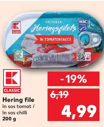 Kaufland Hering file Ofertă