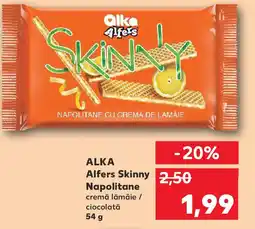 Kaufland ALKA Alfers Skinny Napolitane Ofertă