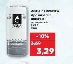 Kaufland AQUA CARPATICA Apă mineralăǎ naturală Ofertă