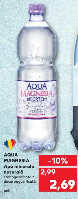 Kaufland AQUA MAGNESIA Apă minerală naturală Ofertă