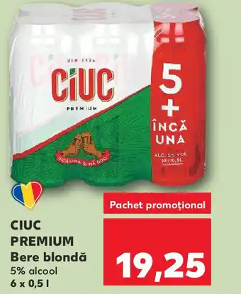 Kaufland CIUC Premium Bere blondă Ofertă