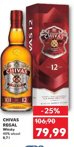 Kaufland CHIVAS REGAL Whisky Ofertă