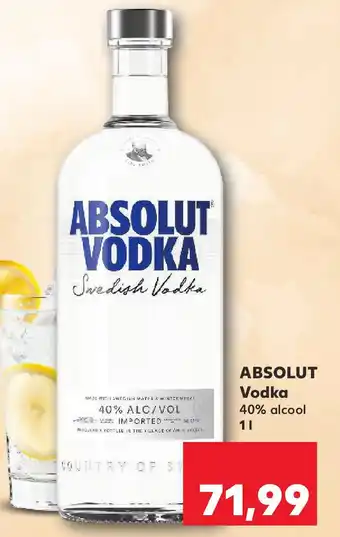 Kaufland ABSOLUT Vodka Ofertă