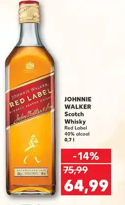 Kaufland JOHNNIE WALKER Scotch Whisky Ofertă