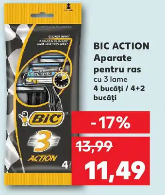 Kaufland BIC ACTION Aparate pentru ras Ofertă