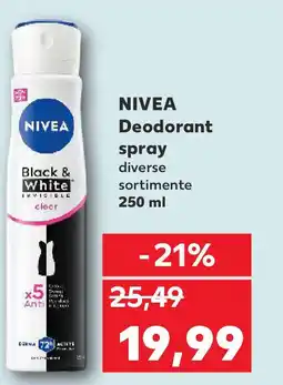 Kaufland NIVEA Deodorant spray Ofertă