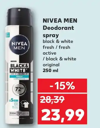 Kaufland NIVEA MEN Deodorant spray Ofertă