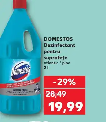 Kaufland DOMESTOS Dezinfectant pentru suprafeţe atlantic / pine Ofertă