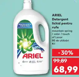 Kaufland ARIEL Detergent lichid pentru rufe Ofertă