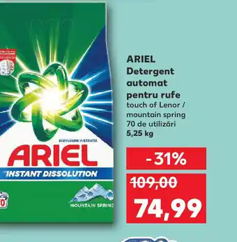 Kaufland ARIEL Detergent automat pentru rufe Ofertă