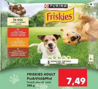 Kaufland FRISKIES ADULT Pui&Vitǎ&Miel Ofertă